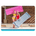 Bestway Luxusní plážová matrace 4 barvy 183 x 76 cm Bestway 44013 růžová