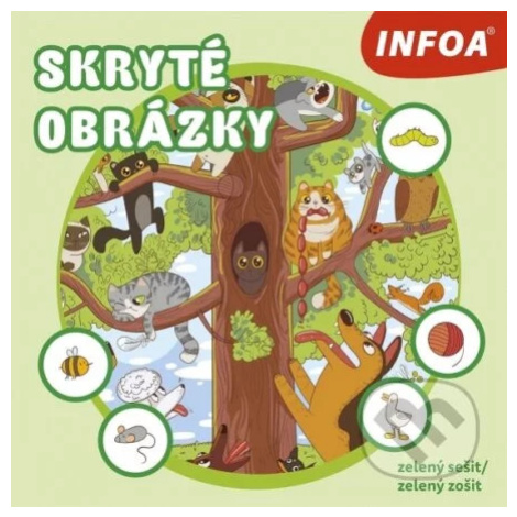 Skryté obrázky - zelený zošit - kniha z kategorie Úkoly pro děti Infoa