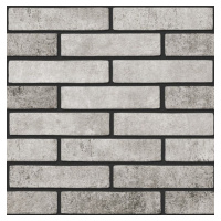 Obklad Multi Brick Tones grey 6x25 cm reliéfní BRTONESGR