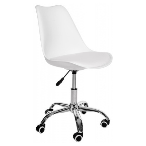 Otočná židle FD005 - bílá Akord
