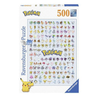 Ravensburger Pokémon Puzzle: Prvních 151 Pokémonů, 500 dílků