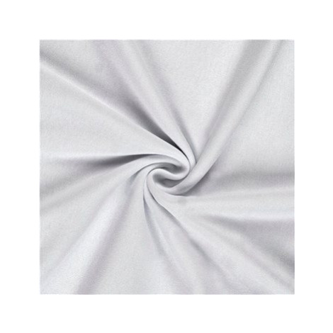 Kvalitex Jersey prostěradlo bílé 140 × 200 cm