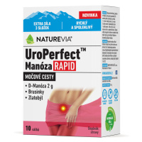 NatureVia UroPerfect Manóza Rapid 10 sáčků