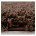 Ayyildiz koberce Kusový koberec Life Shaggy 1500 brown kruh Rozměry koberců: 160x160 (průměr) kr
