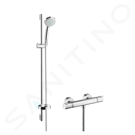 Hansgrohe 27033000 - Sprchový set Vario s termostatem, EcoSmart 9 l/min, chrom