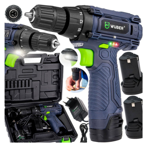 WUBER Aku šroubovák 18V + 2 baterie, nabíječka W52007
