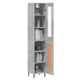 vidaXL Skříň highboard betonově šedá 34,5x34x180 cm kompozitní dřevo