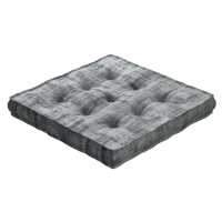 Dekoria Sedák Kuba s úchytem 40x40x6cm nebo 50x50x10cm, šedavá beton, 50 x 50 x 10 cm, Velvet, 7