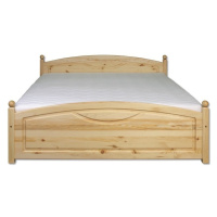 Drewmax Drewmax Vyvýšená borovicová postel LK103 140 x 200 cm