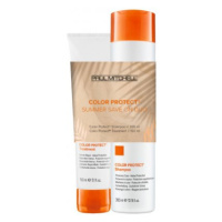 Paul Mitchell Summer Duo Color Protect Shampoo a Treatment – šampon na barvené vlasy, 300 ml a m