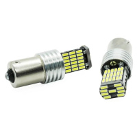 Auto LED žárovka BA15S 45 SMD 4014 P21W / Ba15s