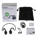 Bezdrátová sluchátka EVOLVEO BoneSwim MP3 16GB, šedé