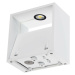 SLV BIG WHITE LOGS WALL, venkovní nástěnné svítidlo, LED, 3000K, IP44, hranaté, bílé, 8 W 232101