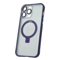 Silikonové TPU pouzdro Mag Ring pro Apple iPhone 14 Pro Max, fialová