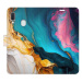 iSaprio Flip pouzdro Colourful Marble pro Samsung Galaxy A20e