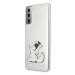 Karl Lagerfeld KLHCS21MCFNRC hard silikonové pouzdro Samsung Galaxy S21 PLUS 5G transparent Chou