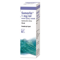 Sanorin 1 mg/ml nosní sprej, roztok 10 ml