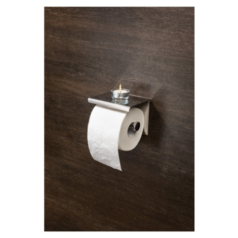DEANTE Round chrom Držák na toaletní papír, nástěnný s poličkou ADR_0221