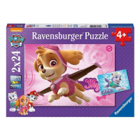 Ravensburger 09152 puzzle tlapková patrola 2x24 dílků