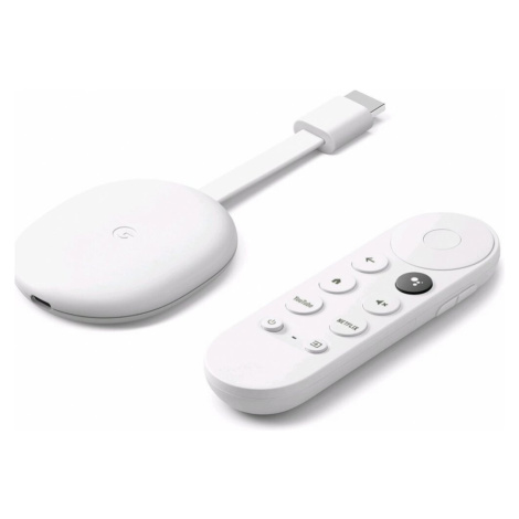 Google Chromecast 4 s Google TV Bílá
