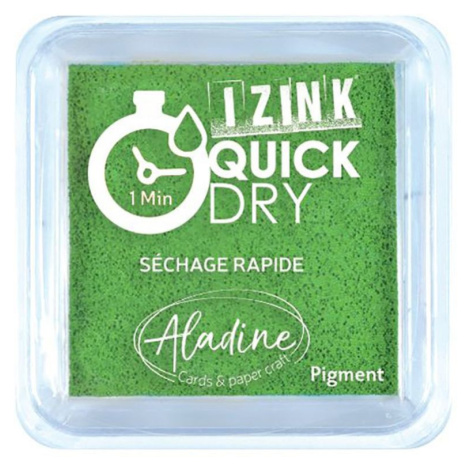 Razítkovací polštářek Izink Quick Dry, rychle schnoucí - zelená ALADINE