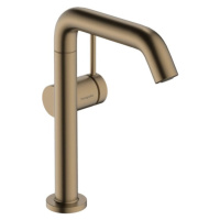 Umyvadlová baterie Hansgrohe Tecturis S s clic-clacem kartáčovaný bronz 73360140