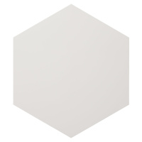 Chameleon Designová bílá tabule, smaltovaný ocelový plech - šestiúhelník, Ø 600 mm, bílá