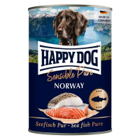 Happy Dog Sensible Pure Norway (mořská ryba) 12 × 400 g