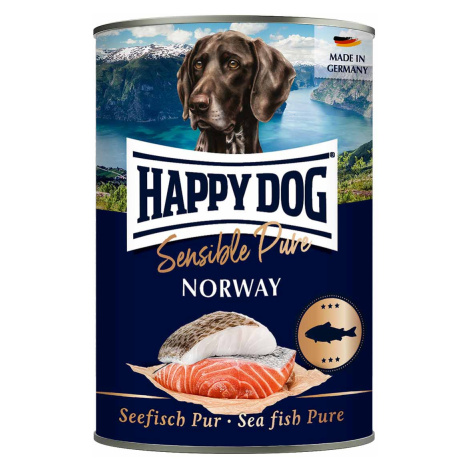 Happy Dog Sensible Pure Norway (mořská ryba) 12 × 400 g