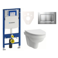 Cenově zvýhodněný závěsný WC set Geberit do lehkých stěn / předstěnová montáž+ WC Laufen Laufen 