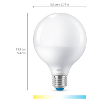 WiZ WiZ G95 LED žárovka E27 11W baňka matná CCT