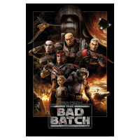 Plakát, Obraz - Star Wars: The Bad Batch - Montage, (61 x 91.5 cm)