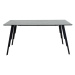 Jídelní stůl Leros 160x75x90 cm (šedá, černá)