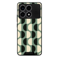 Mobiwear Glossy lesklý pro Xiaomi Poco F6 Pro - GA56G zelený/bílý