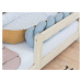 Benlemi Dětská domečková postel TAHUKA ve tvaru týpí s bezpečnostní zábranou Zvolte barvu: Námoř