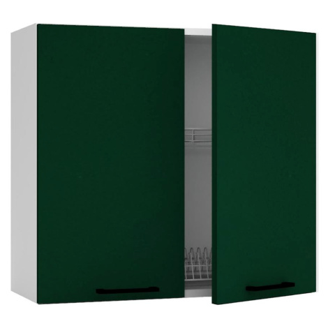 Kuchyňská skříňka Max W80su Alu zelená BAUMAX
