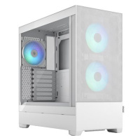 Fractal Design Pop Air RGB White TG Clear Tint