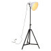 vidaXL Stojací lampa 25 W bílá 61 x 61 x 90/150 cm E27