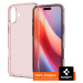 Spigen Liquid Crystal Glitter kryt iPhone 16 Rose Quartz