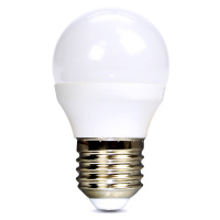 SOLIGHT WZ411-1 LED žárovka, miniglobe, 4W, E27, 3000K, 340lm