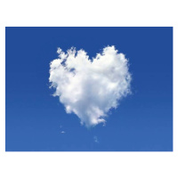 Fotografie Heart-shaped cloud, artwork, LEONELLO CALVETTI, 40 × 30 cm