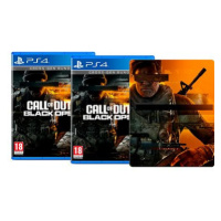 Call of Duty: Black Ops 6 - Double Steel Pack - 2x PS4 + Steelbook