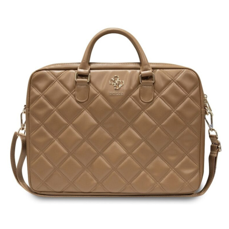 Guess Quilted 4G Metal Logo Taška na notebook 15-16