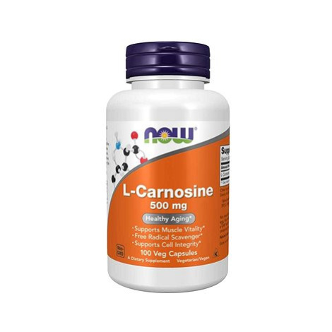 NOW L-Karnosin, 500 mg NOW Foods