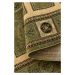 Nouristan - Hanse Home koberce Běhoun Herat 105991 Green Cream - 80x240 cm