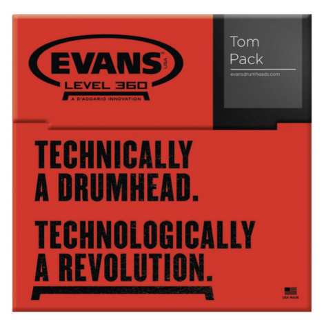 Evans ETP-ONX2-F Onyx Tom Pack - Fusion