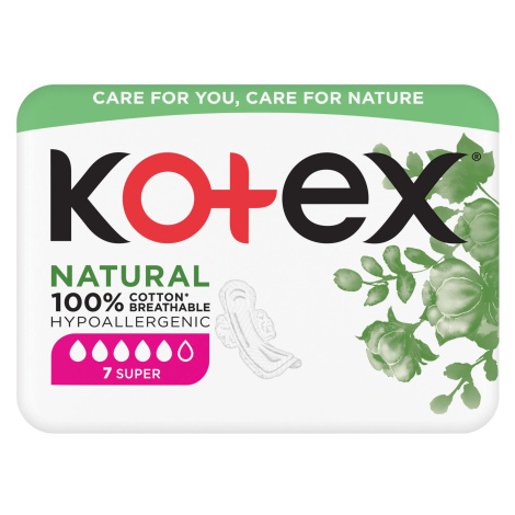Kotex Natural Super 7 ks