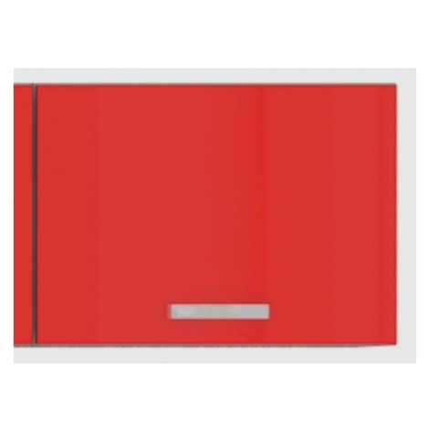 Horní kuchyňská skříňka Rose 50OK, 50 cm, červený lesk Asko