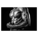 Umělecká fotografie Muscular African American Man In Black and White, MichaelSvoboda, (40 x 26.7
