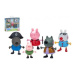 TM Toys PEPPA PIG - maškarní šaty, set 5 figurek